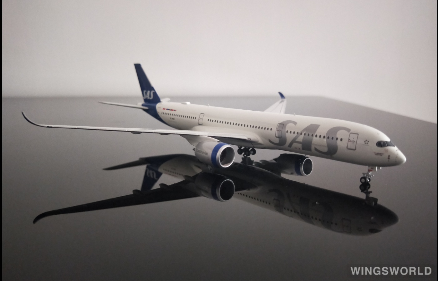 NGmodels 1:400 NG39018 SAS 北欧航空 Airbus A350-900 SE-RSB