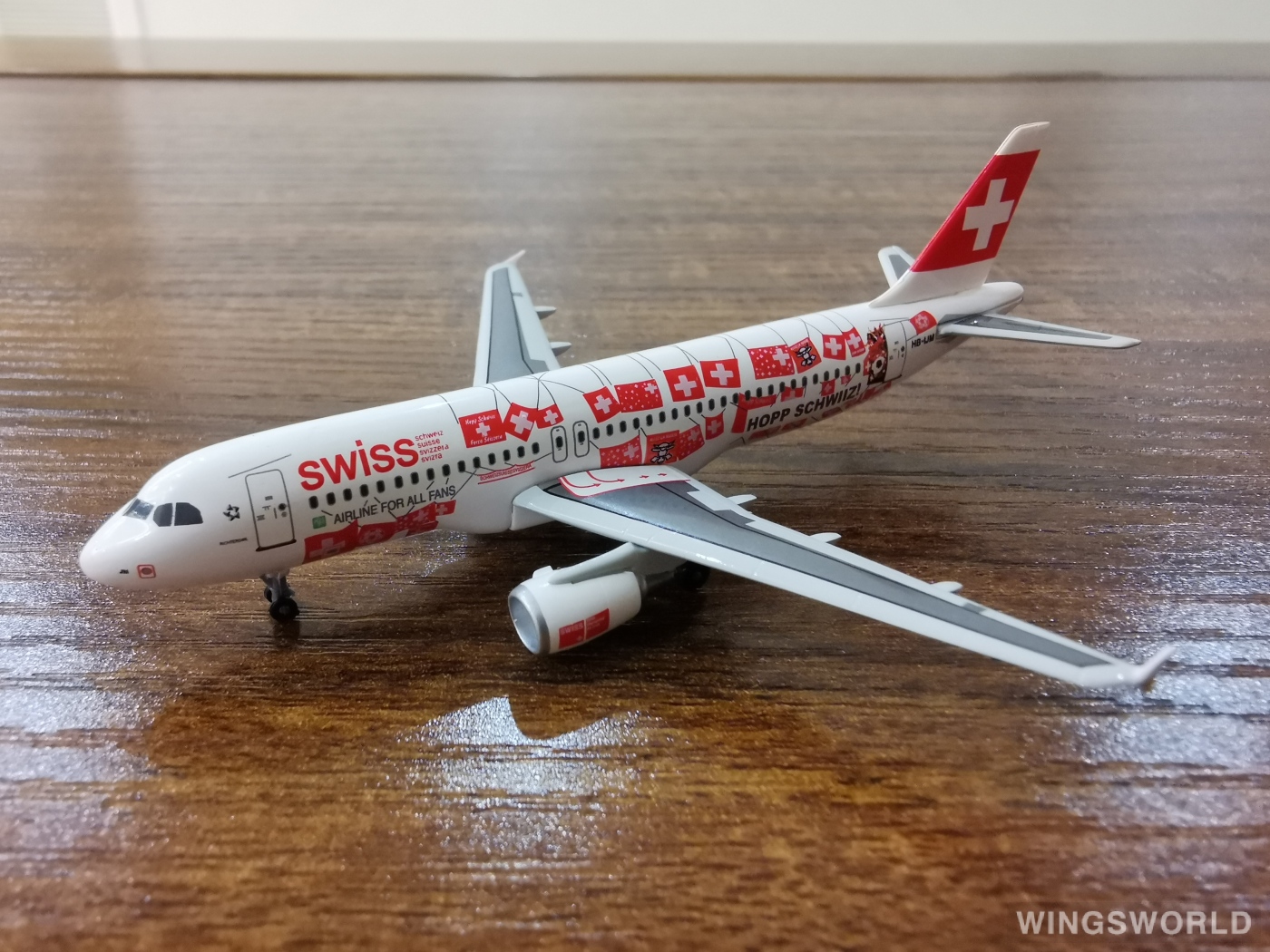 Dragon Models 1:400 55671 Swiss 瑞士国际航空 Airbus A320 HB-IJM