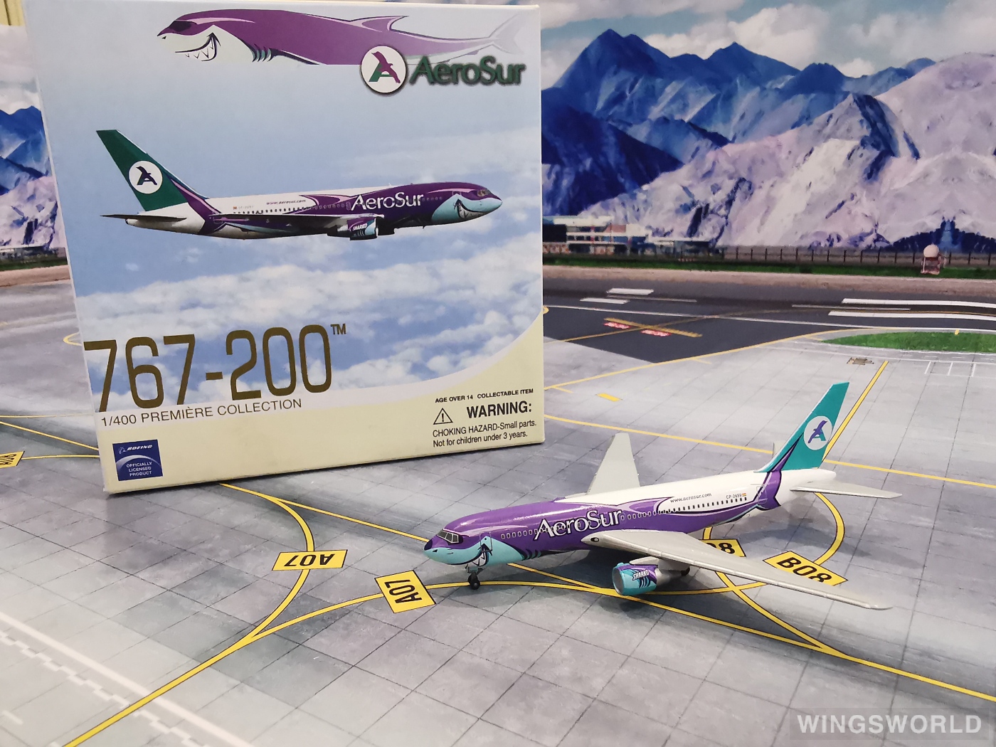 Dragon Models 1:400 56380 AeroSur 天空航空 Boeing 767-200 CP-2659