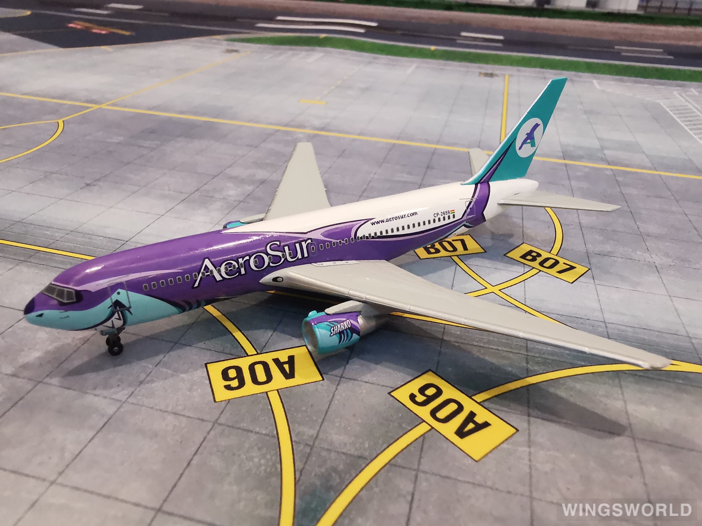 Dragon Models 1:400 56380 AeroSur 天空航空 Boeing 767-200 CP-2659