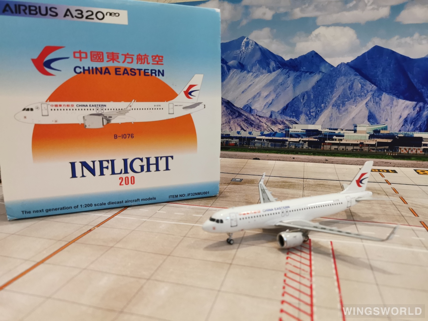 INFLIGFT200 1/200 中国南方航空 A320neo 完成品 1/200 A320-200 チャイナサザン 中国南方航空 スカイチーム B