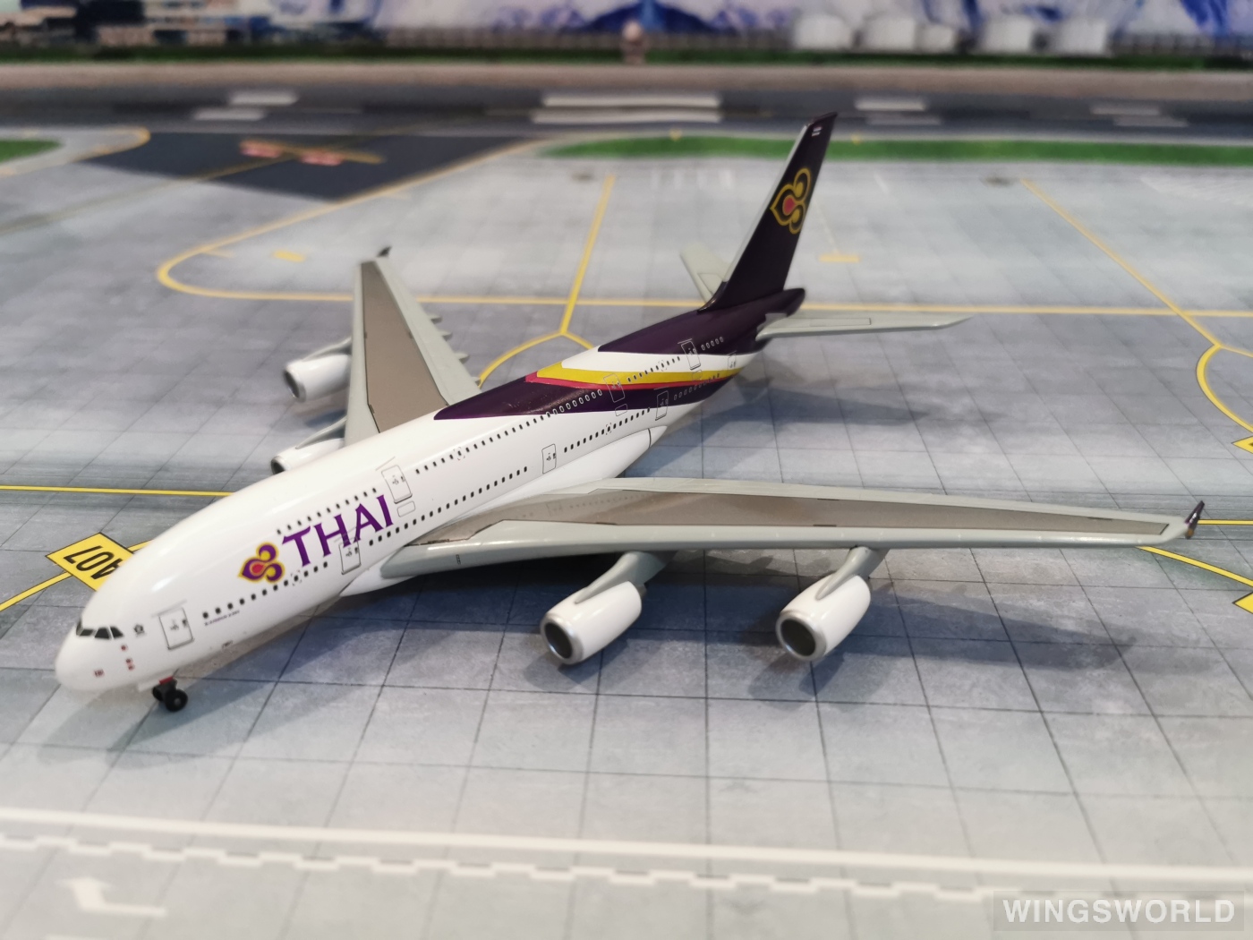 Dragon Models 1:400 56410 Thai Airways 泰国国际航空 Airbus A380-800 