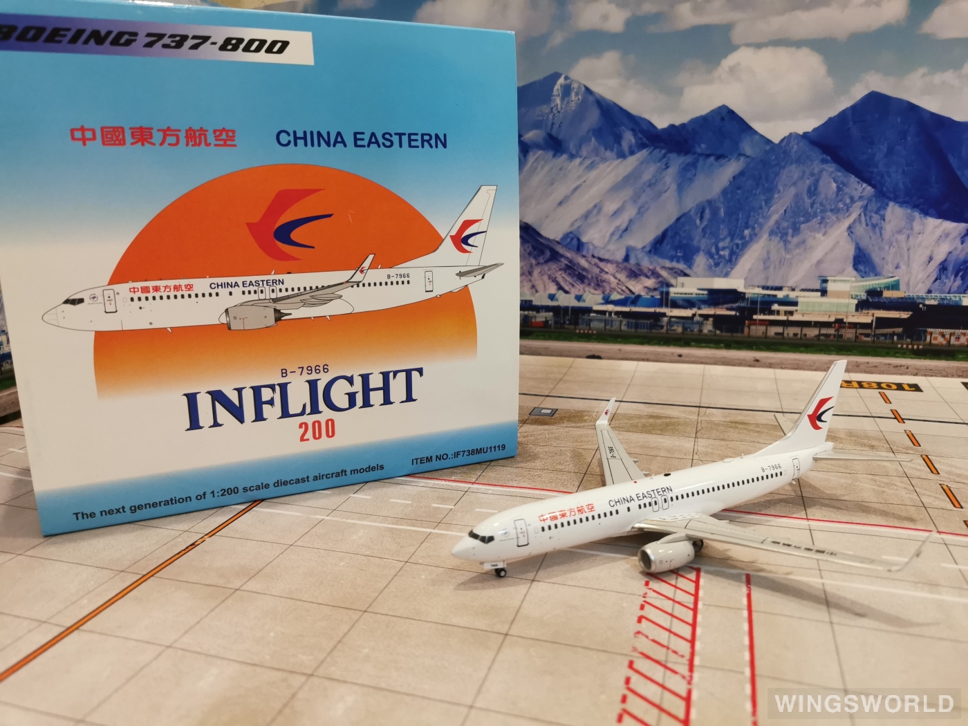 Inflight200 1:200 Boeing 737-800 China Eastern 中国东方航空