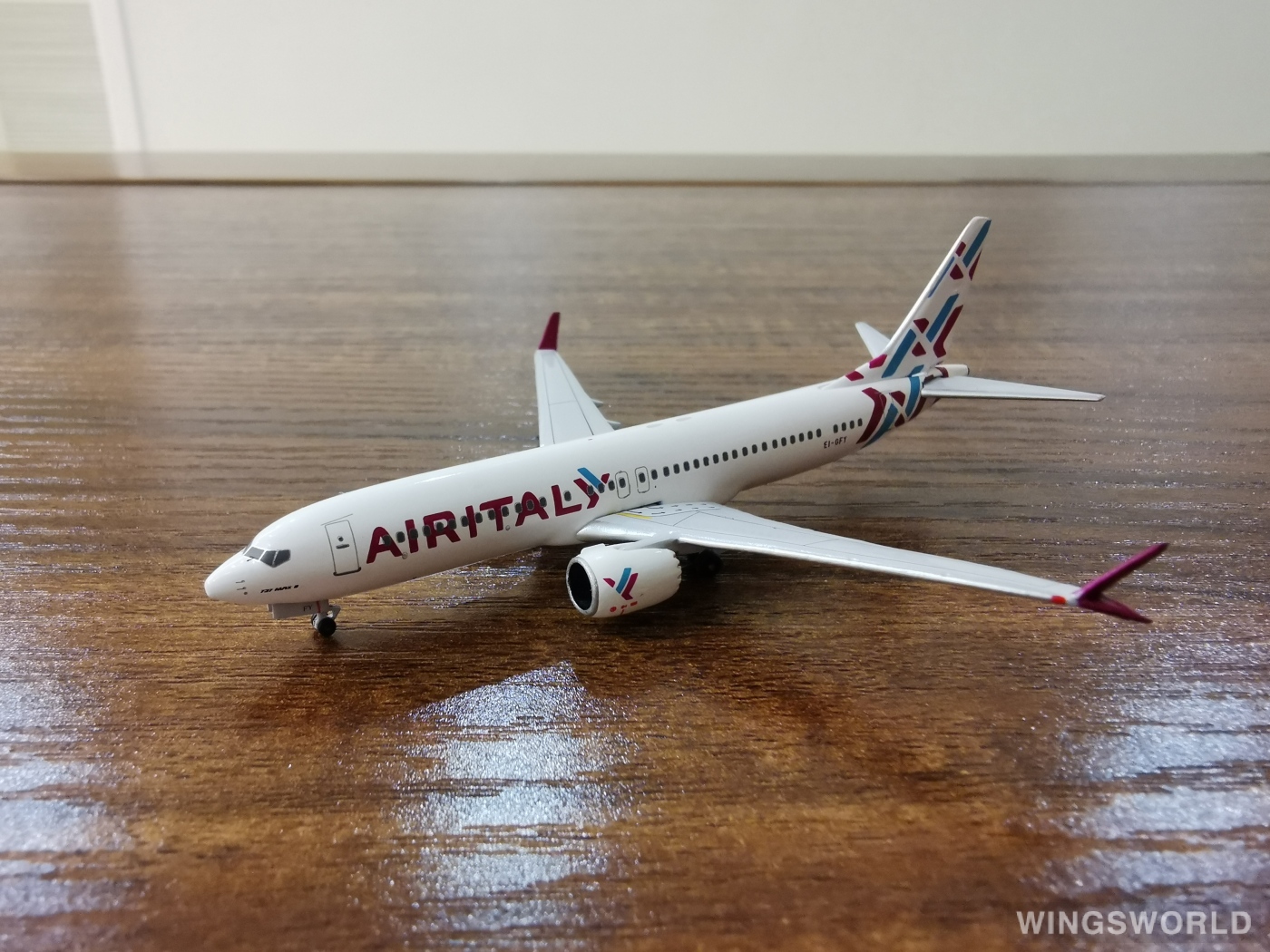 AeroClassics 1:400 AC419388 Air Italy Boeing 737 MAX 8 EI-GFY