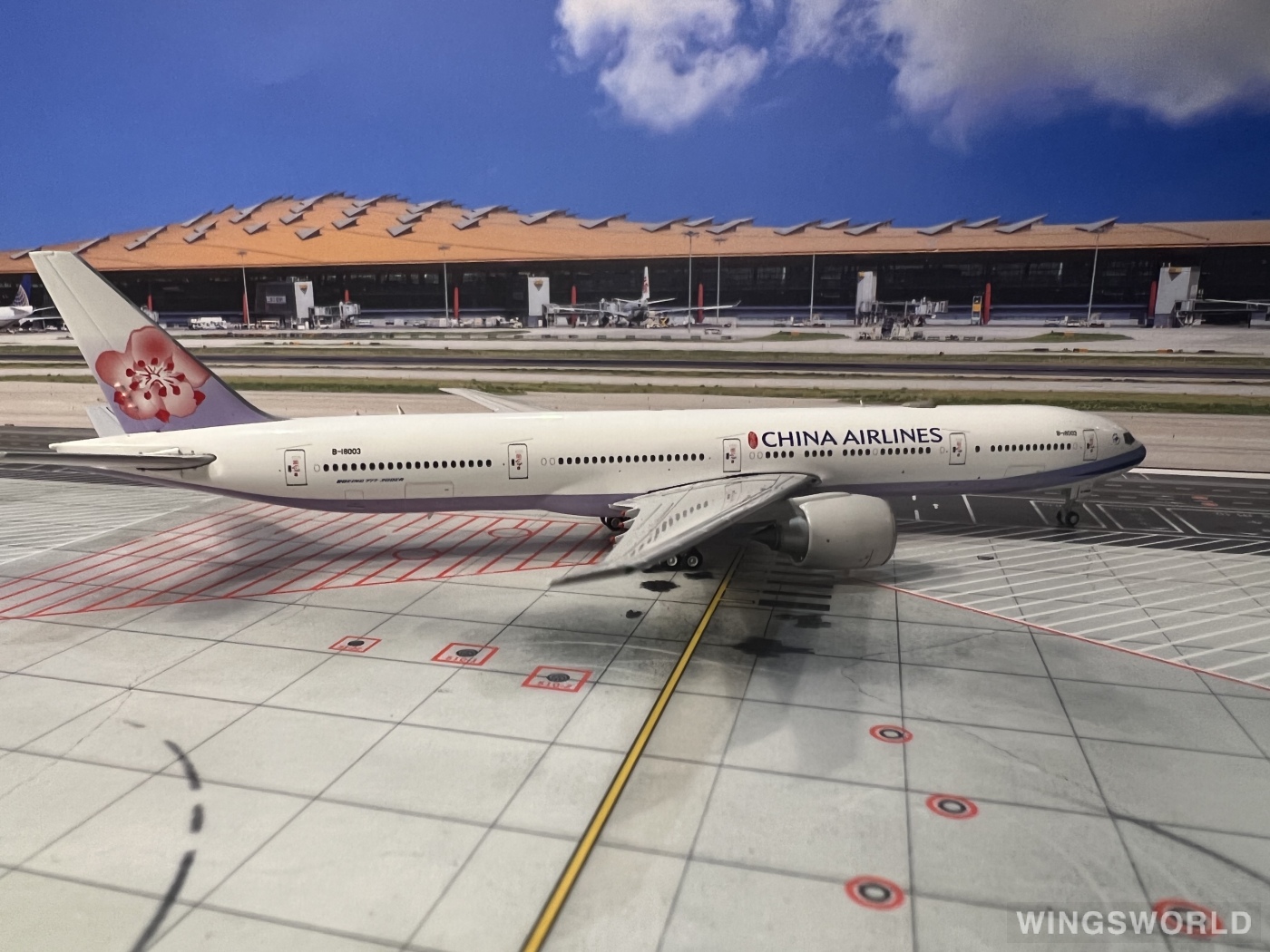 JC Wings 1:400 XX4189 China Airlines 中华航空 Boeing 777-300ER B-18003