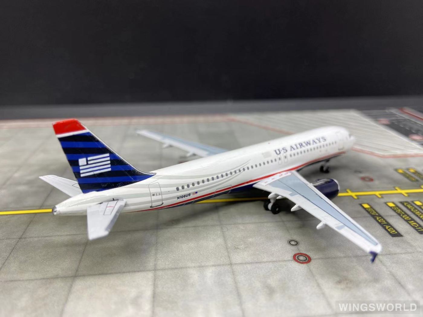 AeroClassics 1:400 AC419976 US Airways 全美航空 Airbus A320 N106US