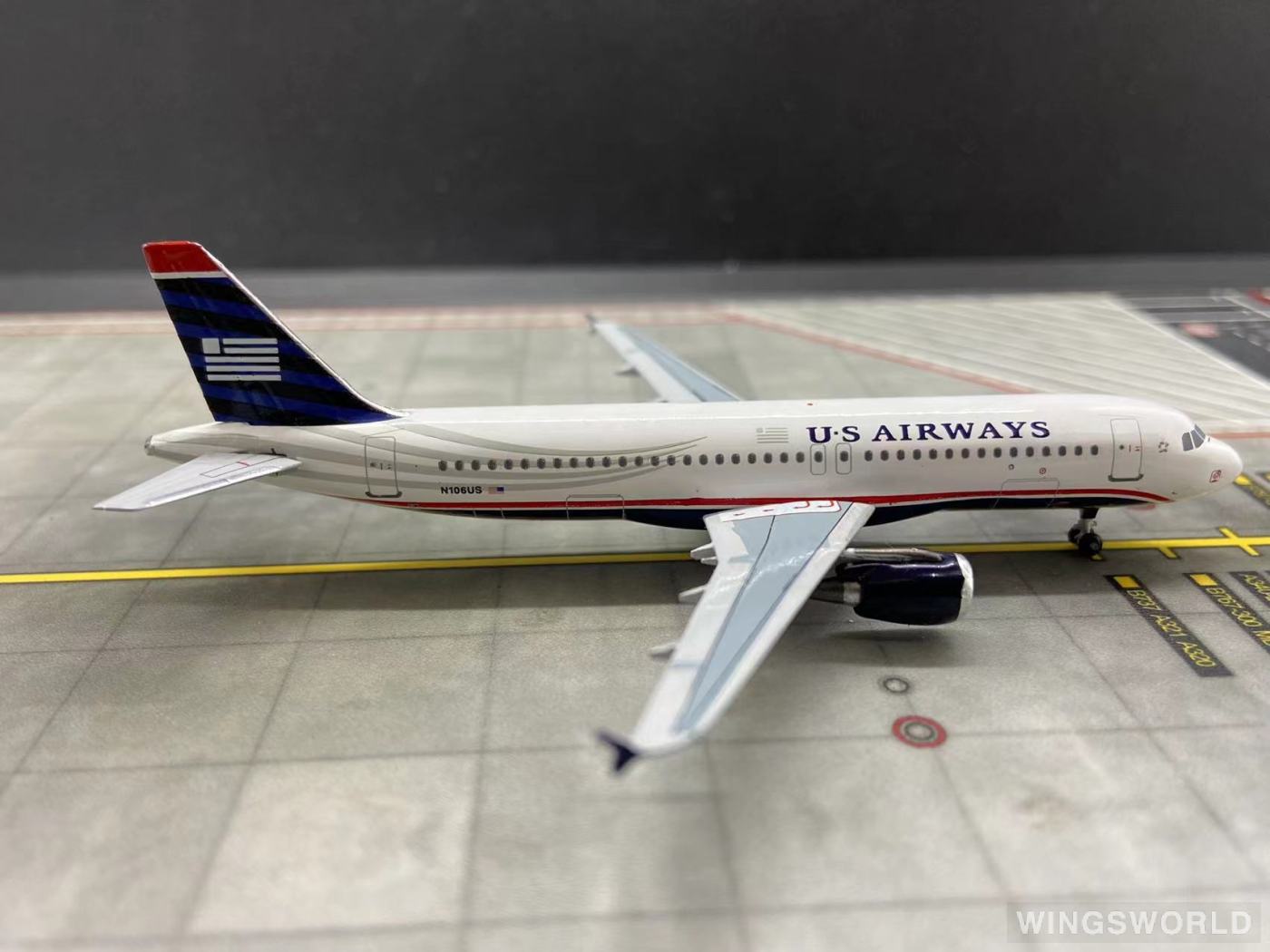 AeroClassics 1:400 AC419976 US Airways 全美航空 Airbus A320 N106US