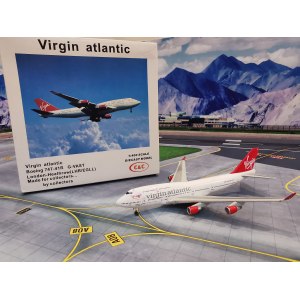 Virgin Atlantic Airways 维珍航空 Boeing 747-400 G-VAST  20061 C&C Wings 1:400