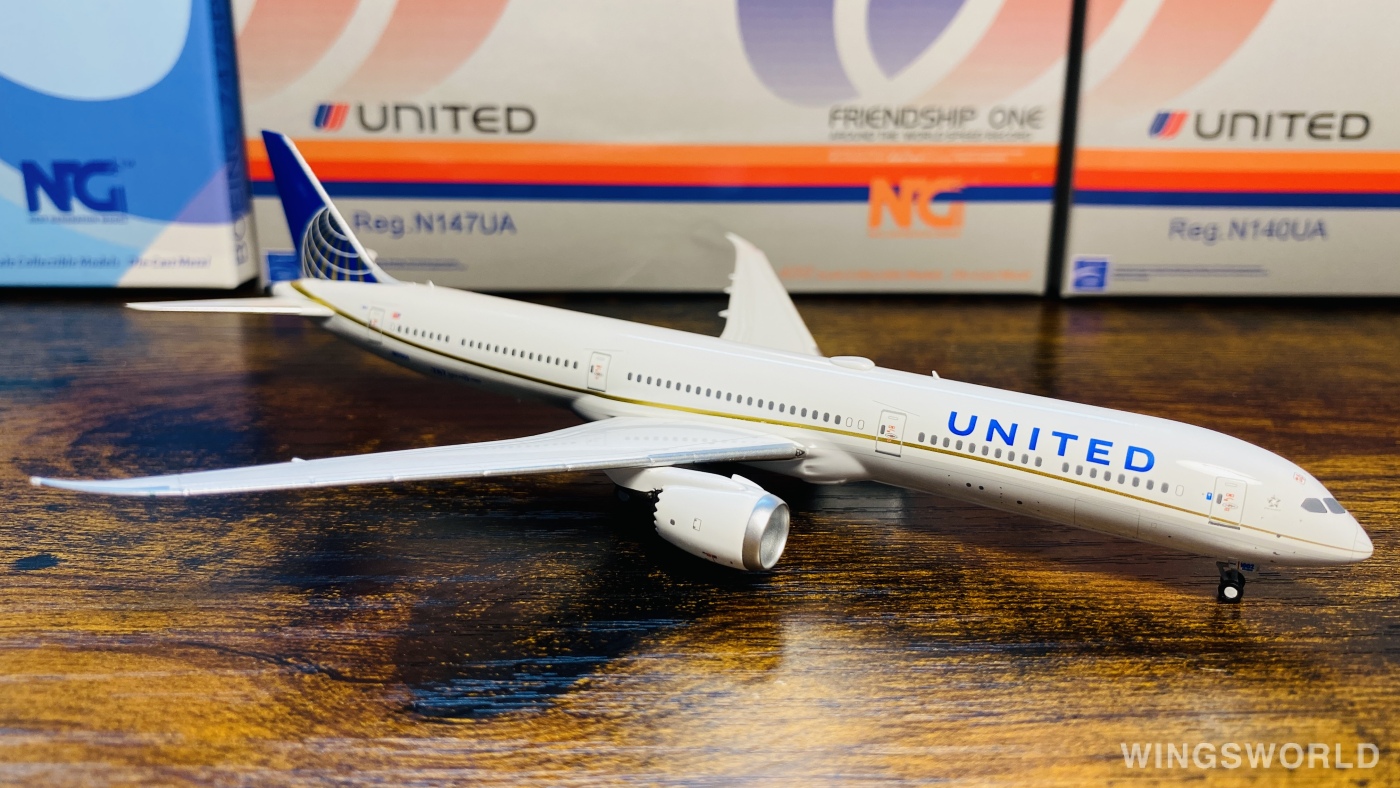 NGmodels 1:400 NG56002 United Airlines 美国联合航空 Boeing 787-10 N17002