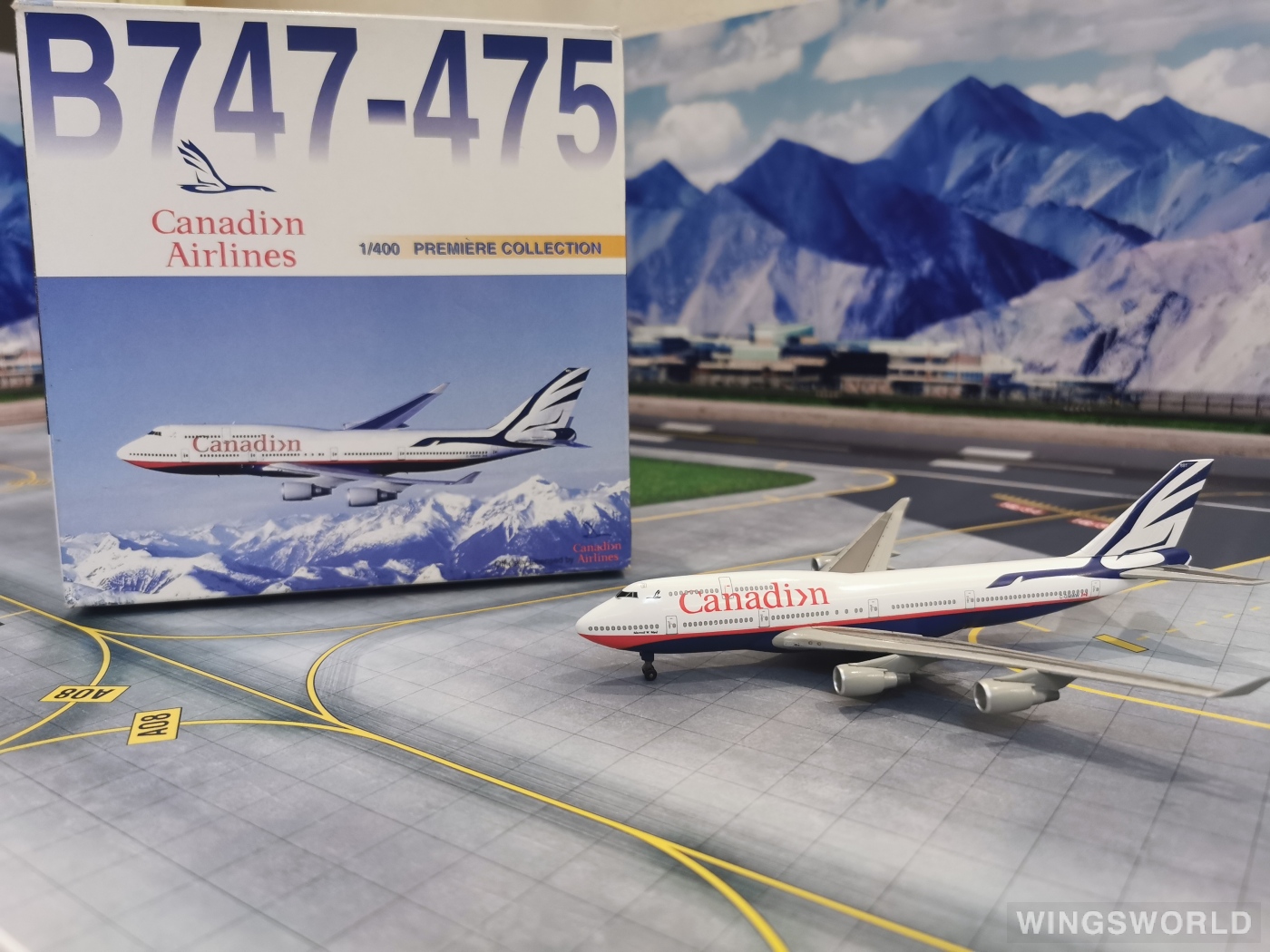 Dragon Models 1:400 55132 Air Canada 加拿大航空 Boeing 747-400 C-GMWW
