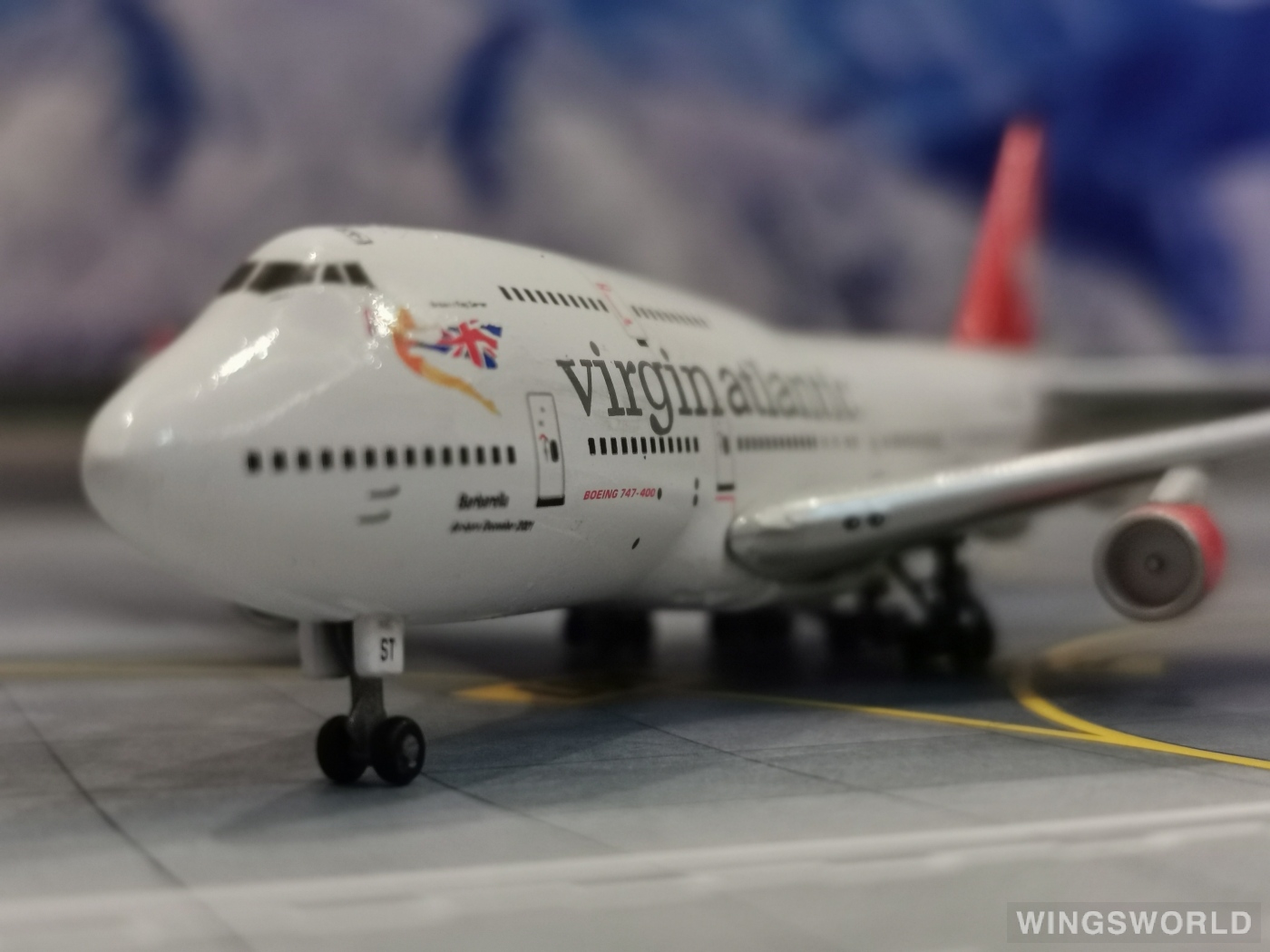 C&C Wings 1:400 20061 Virgin Atlantic Airways 维珍航空 Boeing 747-400 G-VAST