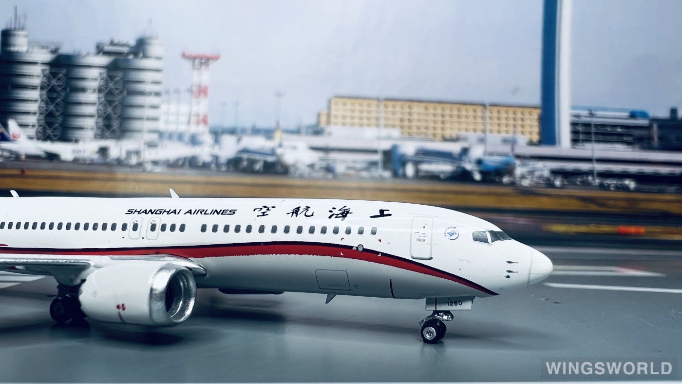 Phoenix 1:400 PH11461 Shanghai Airlines 上海航空 Boeing 737 MAX 8 B-1260