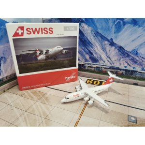Swiss 瑞士国际航空 BAe 146 HB-IYZ  558662 Herpa 1:200