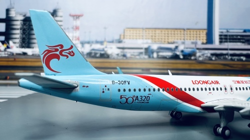 Loong Air 浙江长龙航空 Airbus A320 B-30FV  XX4285 JC Wings 1:400