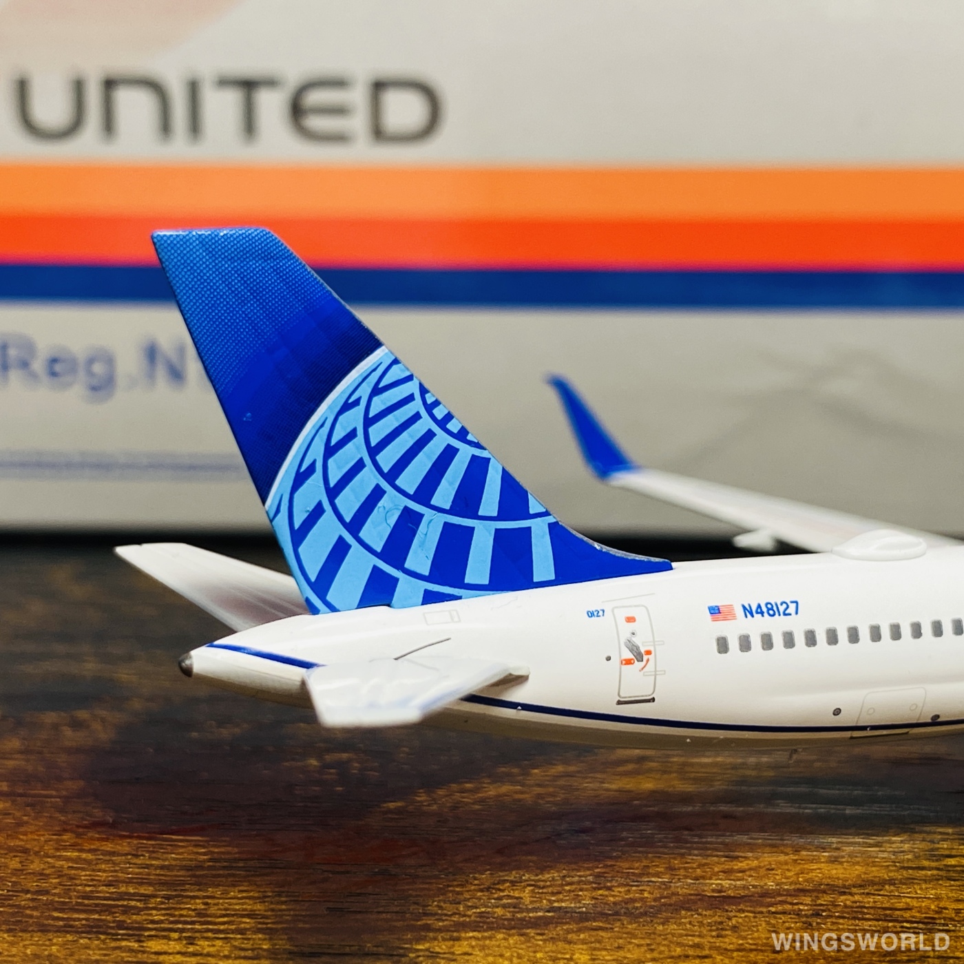 NGmodels 1:400 NG53180 United Airlines 美国联合航空 Boeing 757-200 N48127