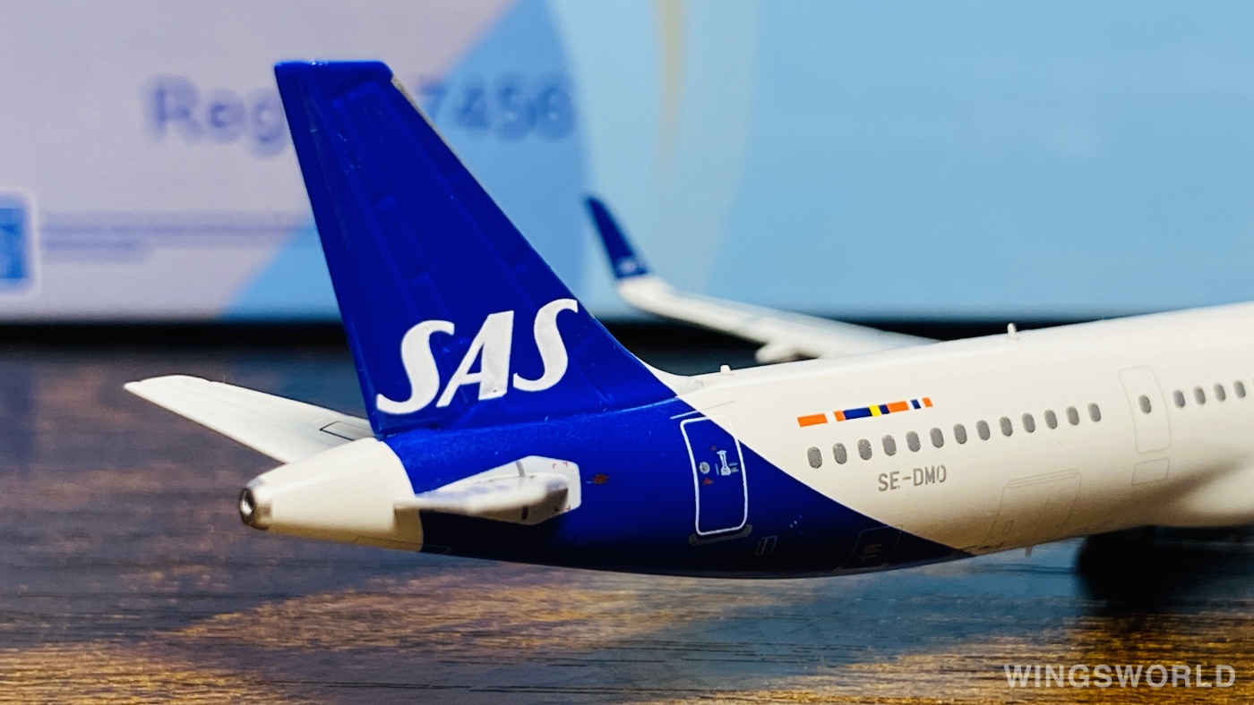 Pandamodel 1:400 202033 SAS 北欧航空 Airbus A321neo SE-DMO