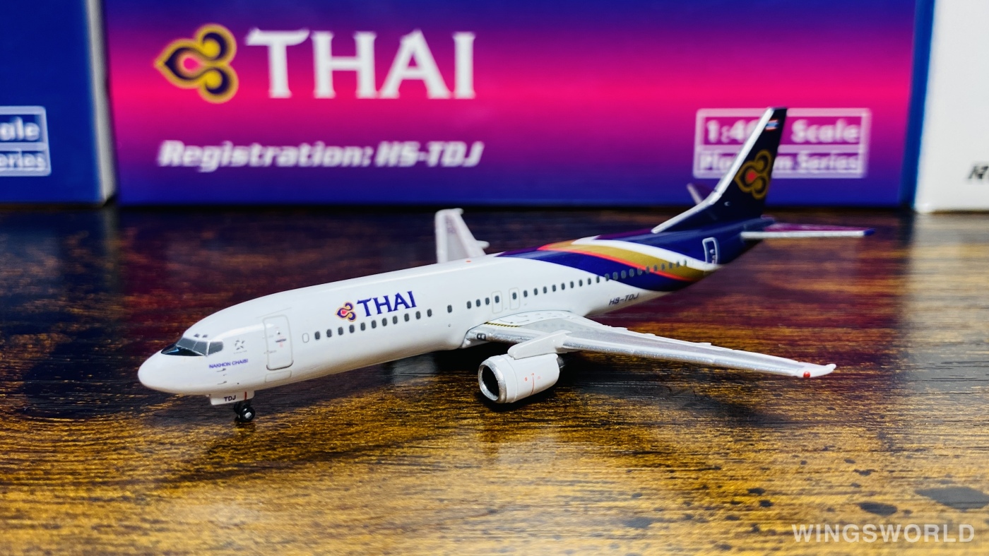 Phoenix 1:400 PH10425 Thai Airways 泰国国际航空 Boeing 737-400 HS-TDJ