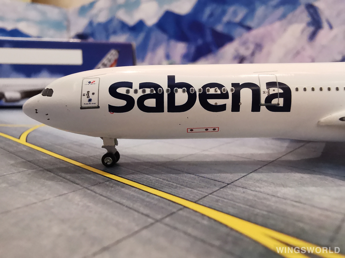 AeroClassics 1:400 AC4OOSCZ Sabena 比利时航空 Airbus A340-300 OO-SCZ