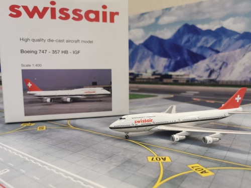 Inflight 200 1/200 スイス航空 B747-300 HB-IGC Swissair