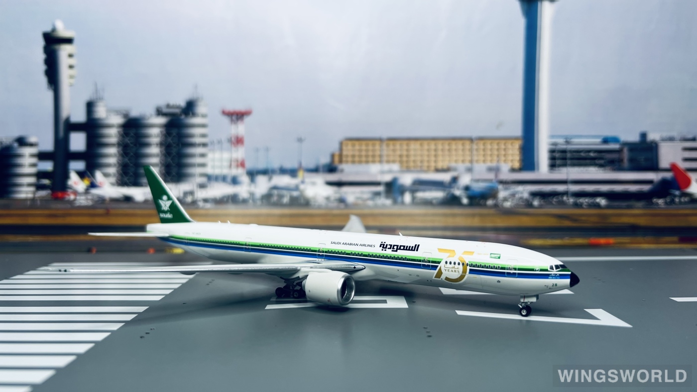 Phoenix 1:400 PH11722 Saudia 沙特阿拉伯航空 Boeing 777-300ER HZ-AK28