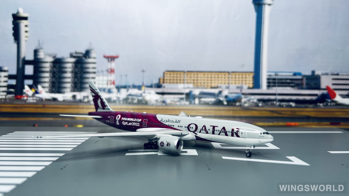 Phoenix 1:400 PH04416 Qatar 卡塔尔航空 Boeing 777-200LR A7-BBI