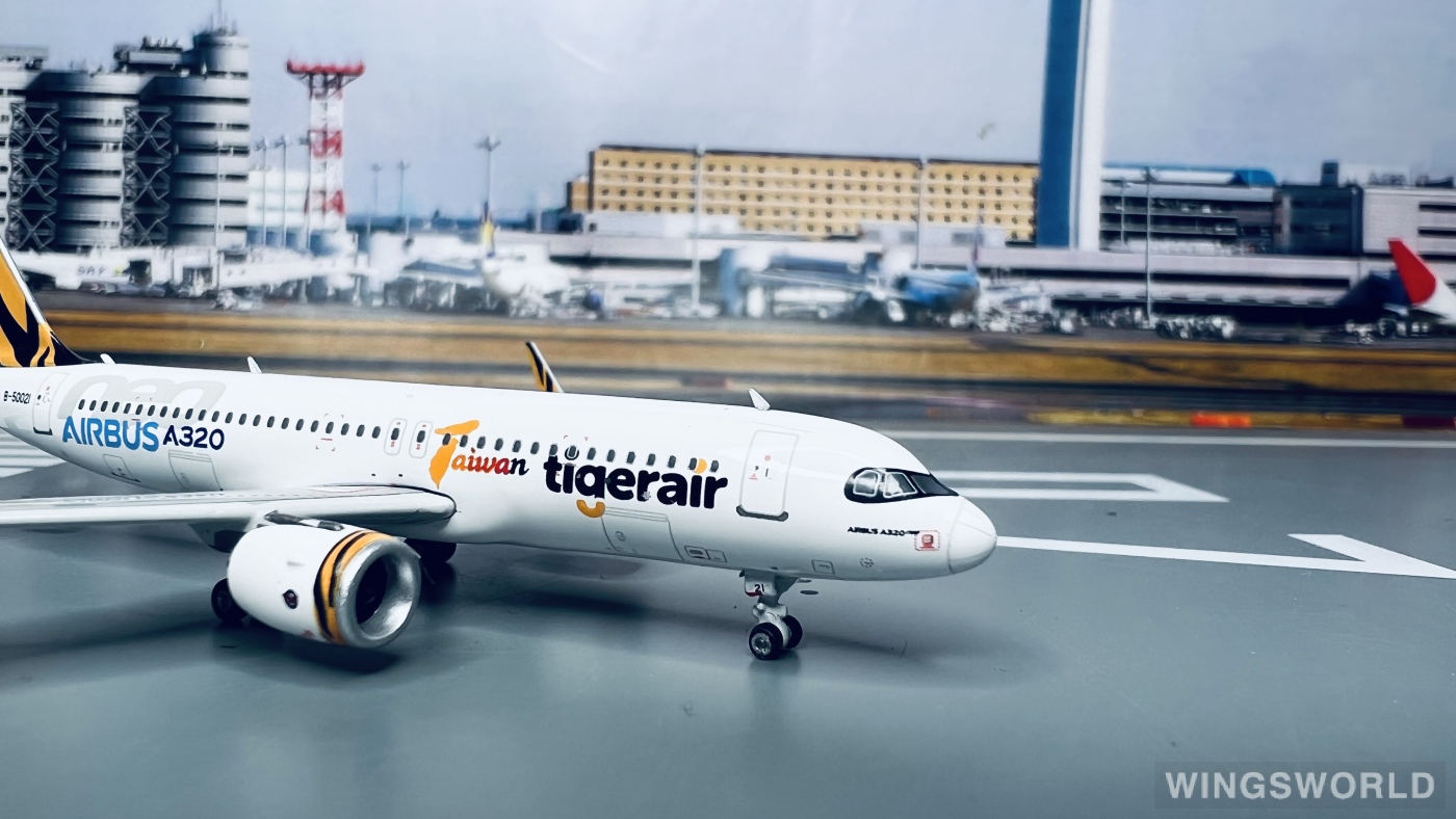 Phoenix 1:400 PH11718 Tigerair 欣丰虎航 Airbus A320neo B-50021