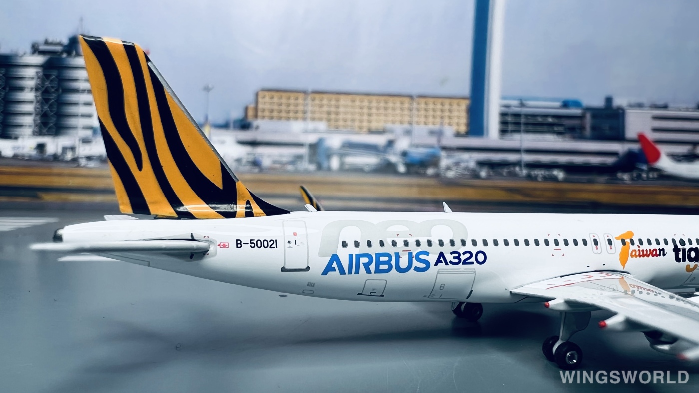 Phoenix 1:400 PH11718 Tigerair 欣丰虎航 Airbus A320neo B-50021