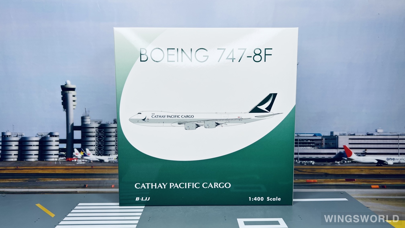 Phoenix 1:400 PH04428 Cathay Pacific 国泰航空 Boeing 747-8F B-LJJ