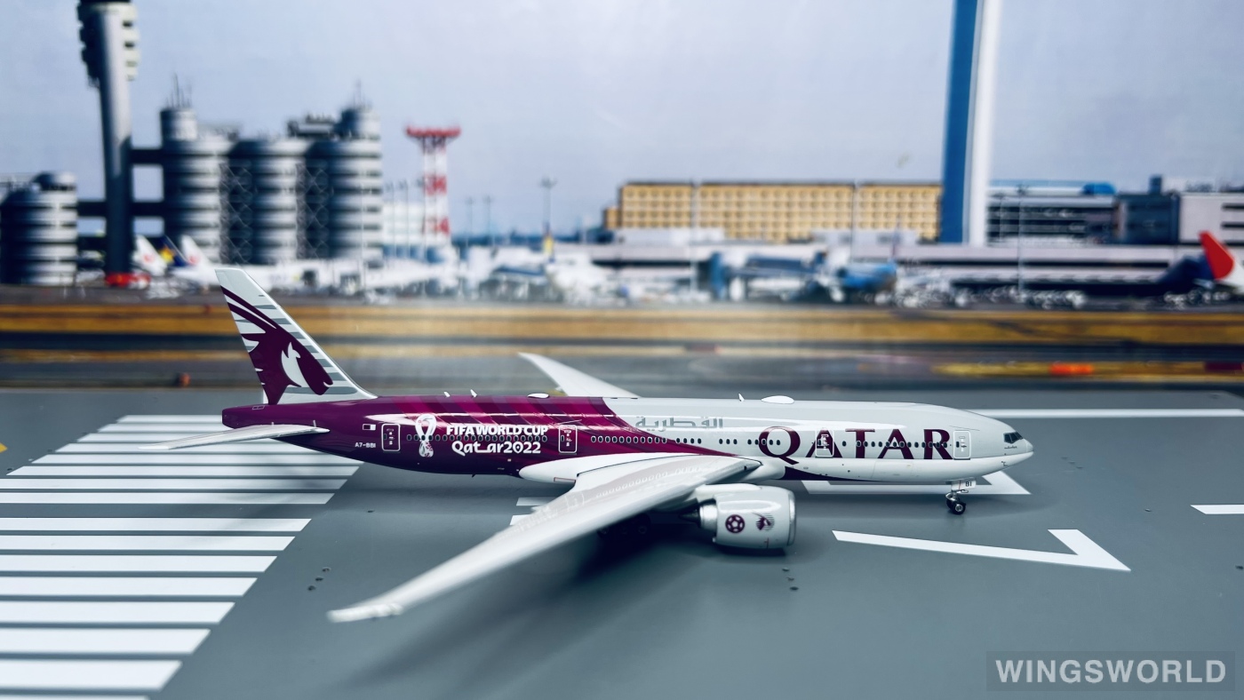 Phoenix 1:400 PH04416 Qatar 卡塔尔航空 Boeing 777-200LR A7-BBI