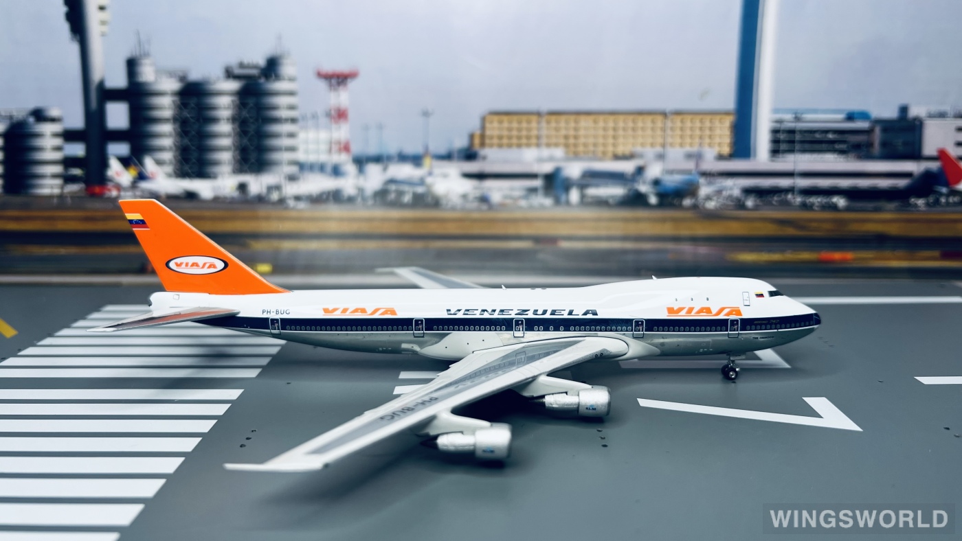 Phoenix 1:400 PH11681 KLM 荷兰皇家航空 Boeing 747-200 PH-BUG