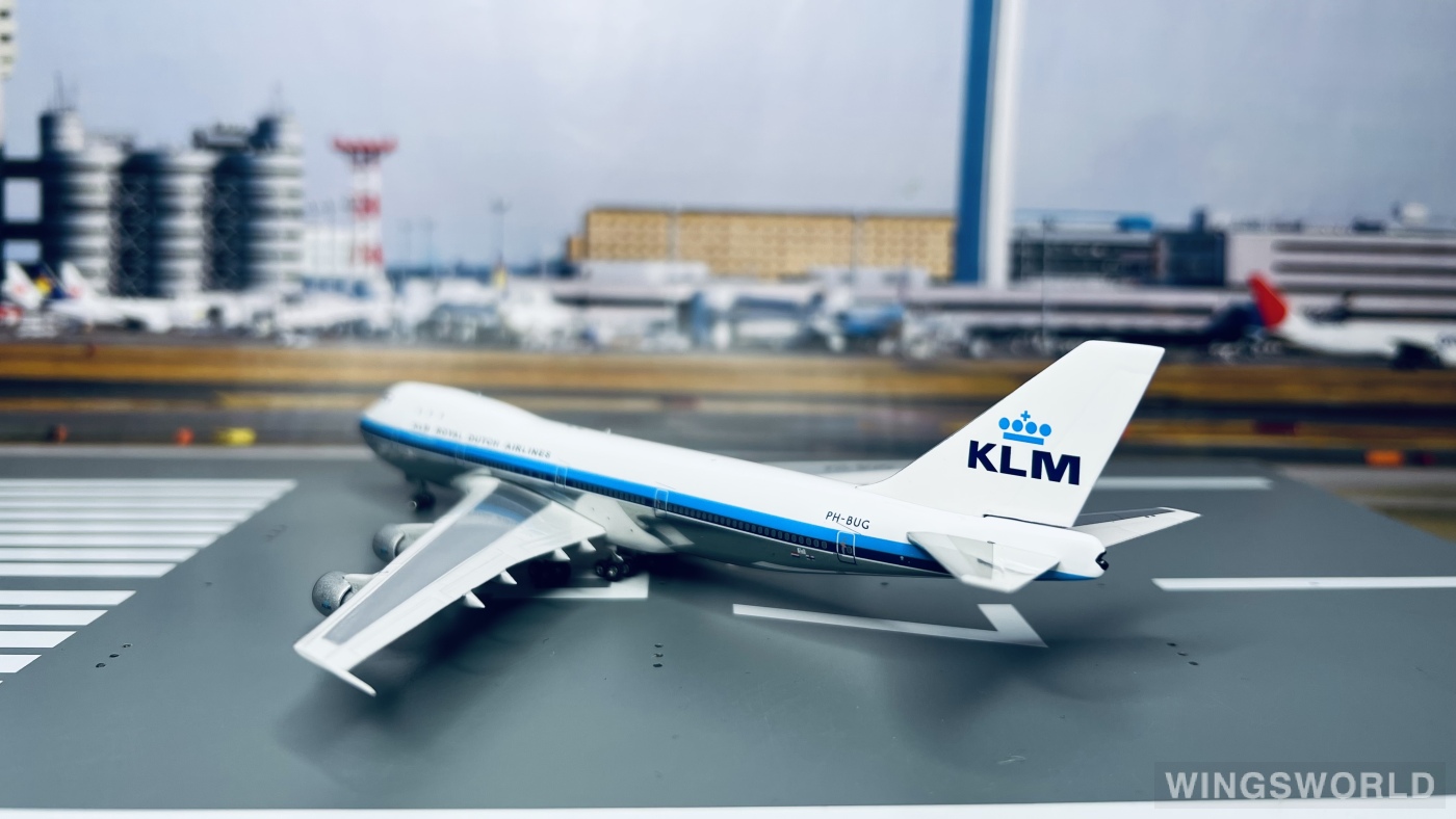 Phoenix 1:400 PH11681 KLM 荷兰皇家航空 Boeing 747-200 PH-BUG