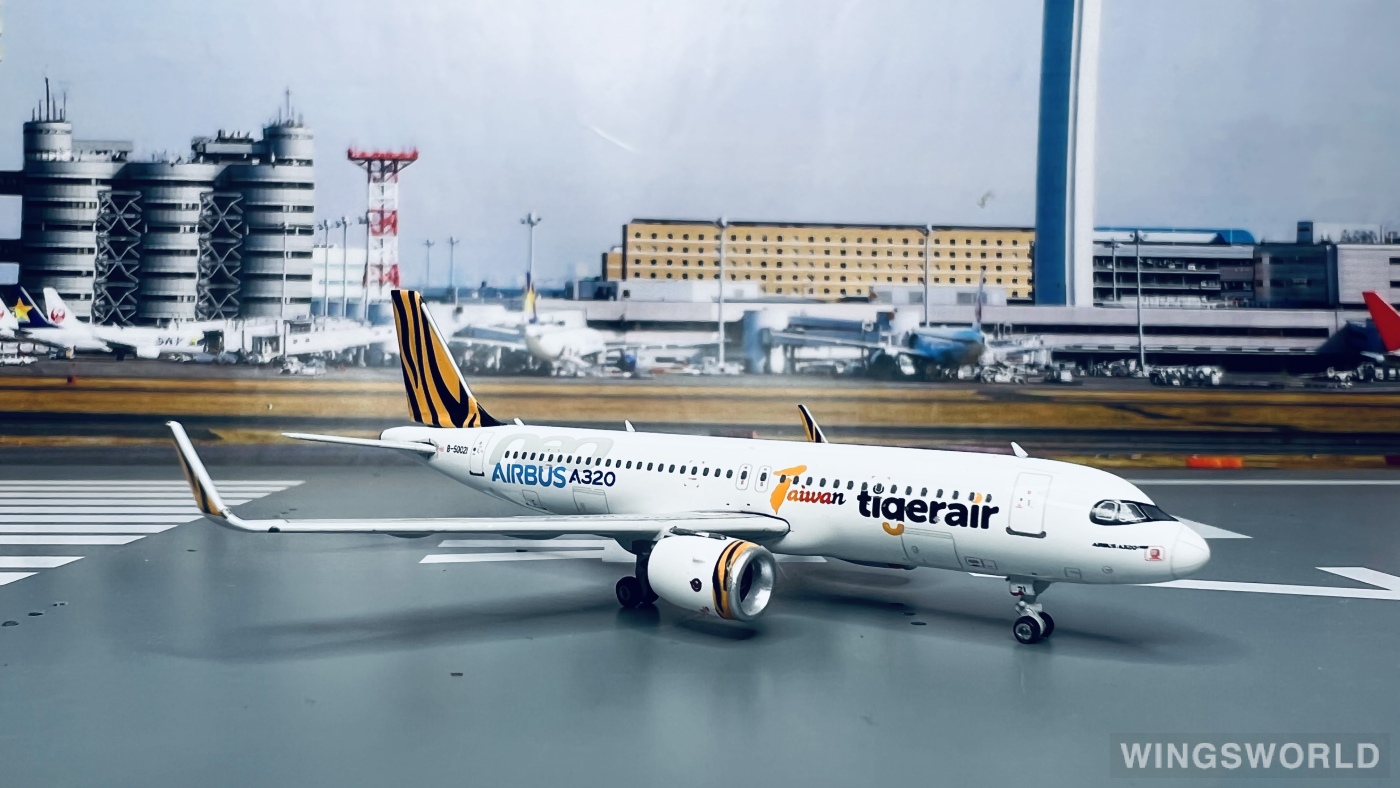 Phoenix 1:400 PH11718 Tigerair 欣丰虎航 Airbus A320neo B-50021