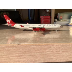 Virgin Atlantic Airways 维珍航空 Airbus A340-300 G-VAIR  PH04421 Phoenix 1:400