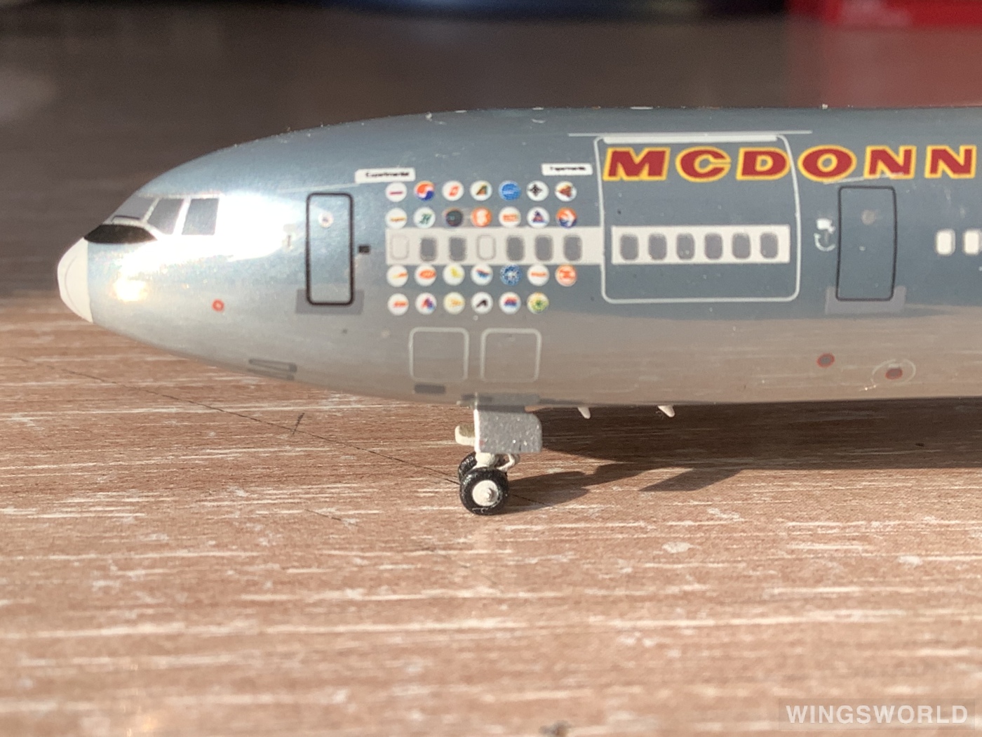 JC Wings 1:400 XX4668 McDonnell Douglas 麦道公司 McDonnell Douglas MD-11 N111MD