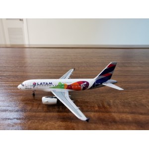 LATAM 南美航空集团 Airbus A319 PT-TME 里约奥运彩绘 AC4PTTMEA AeroClassics 1:400