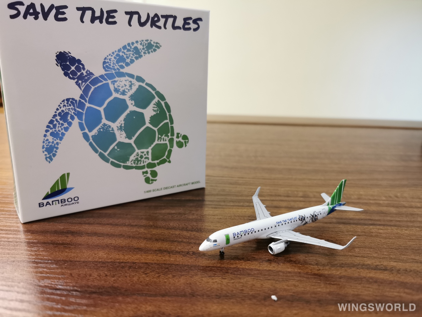 JC Wings 1:400 XX4286 Bamboo Airways 越竹航空 Embraer ERJ-190 OY-GDB