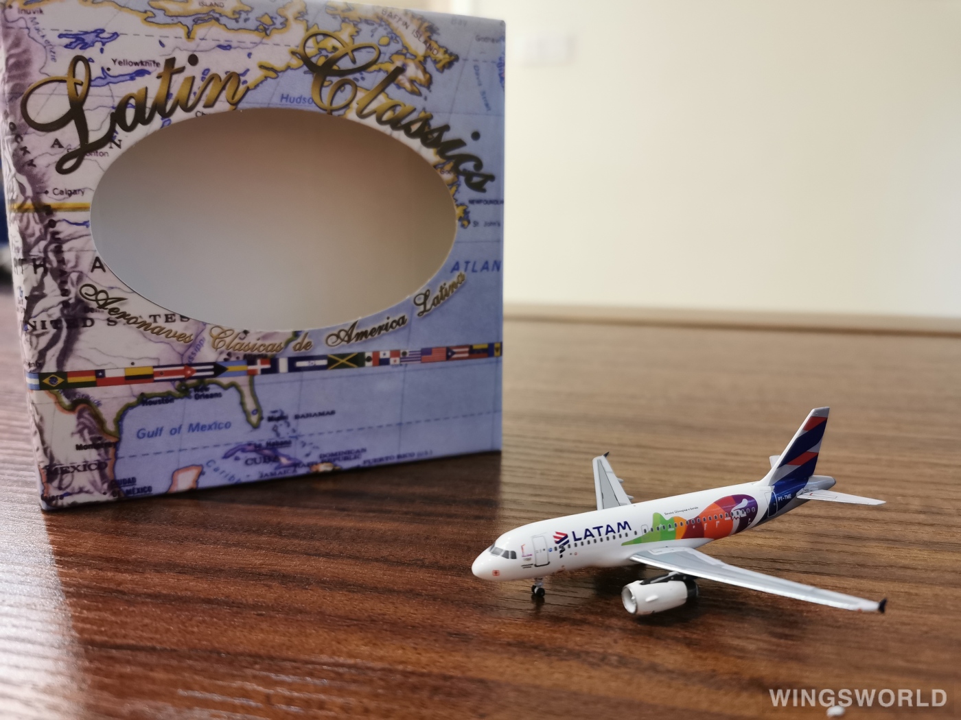 AeroClassics 1:400 AC4PTTMEA LATAM 南美航空集团 Airbus A319 PT-TME
