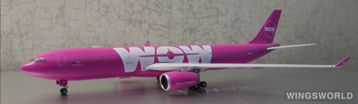 Phoenix 1:400 PH11281 WOW air 沃奥航空 Airbus A330-300 TF-GAY