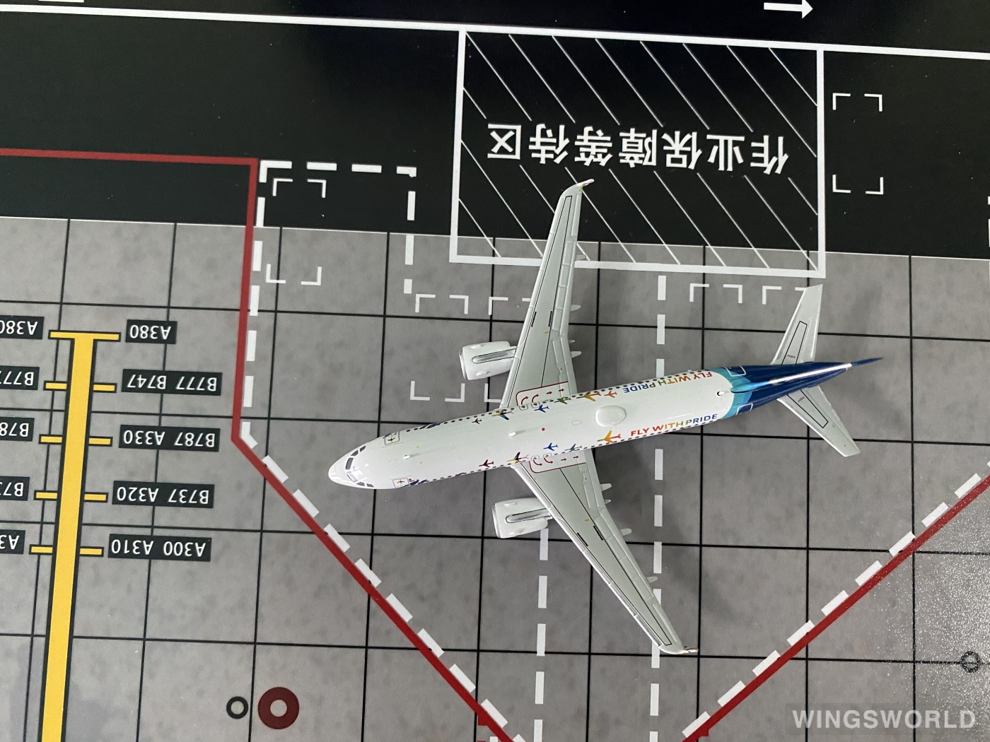 Geminijets 1:400 GJASA2042 Alaska Airlines 阿拉斯加航空 Airbus A320 N854VA