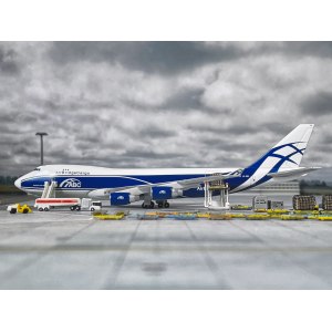 AirBridgeCargo 空桥货运航空 Boeing 747-400 VP-BIM  562201 Herpa 1:400