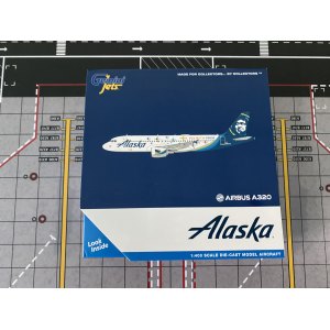 Alaska Airlines 阿拉斯加航空 Airbus A320 N854VA Fly With Pride GJASA2042 Geminijets 1:400