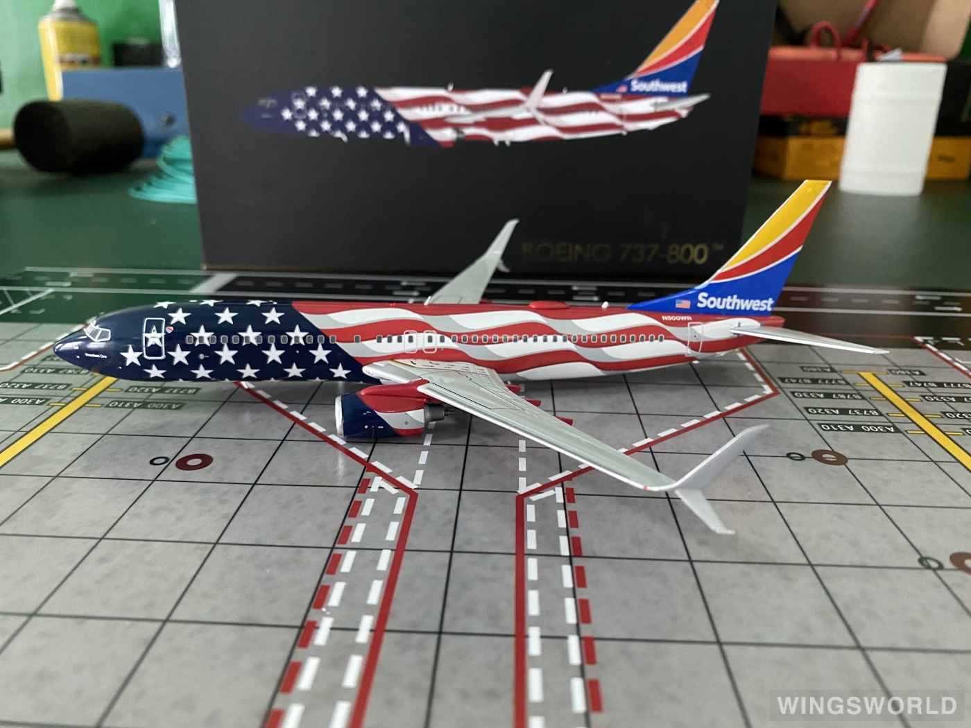 Geminijets 1:200 G2SWA1042 Southwest Airlines 美国西南航空 Boeing 737-800 N500WR