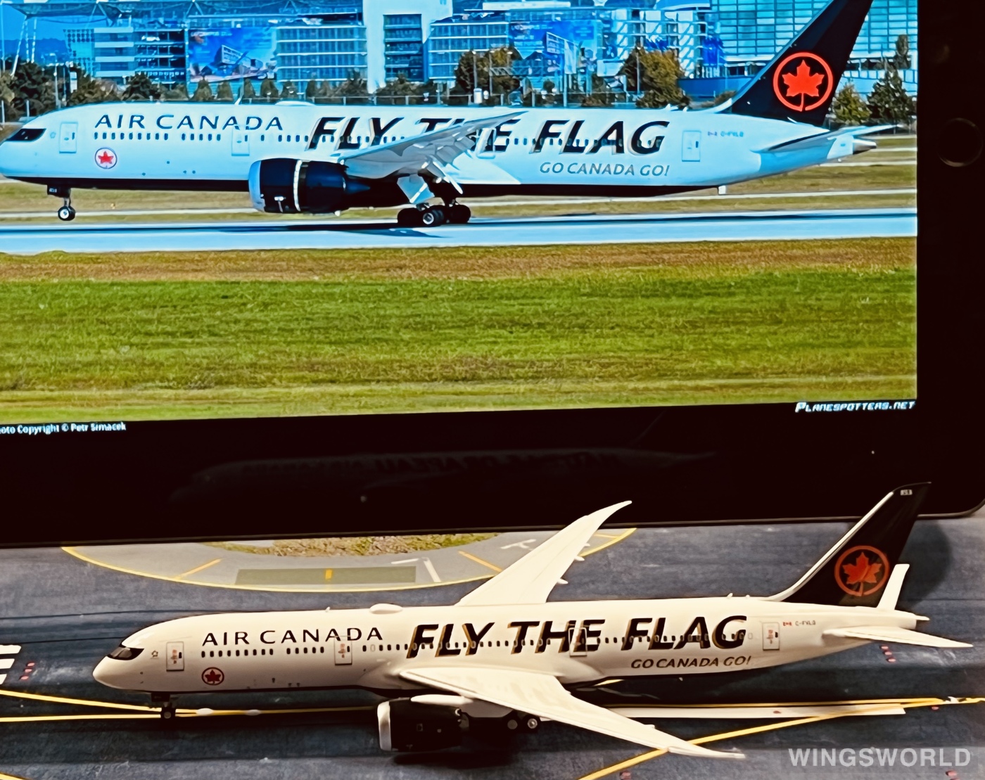 NGmodels 1:400 NG55068 Air Canada 加拿大航空 Boeing 787-9 C-FVLQ