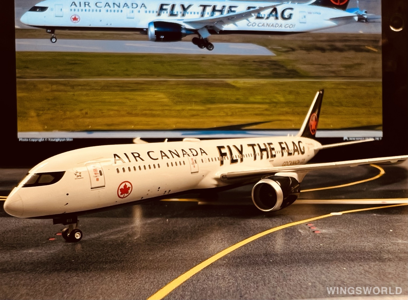 NGmodels 1:400 NG55068 Air Canada 加拿大航空 Boeing 787-9 C-FVLQ