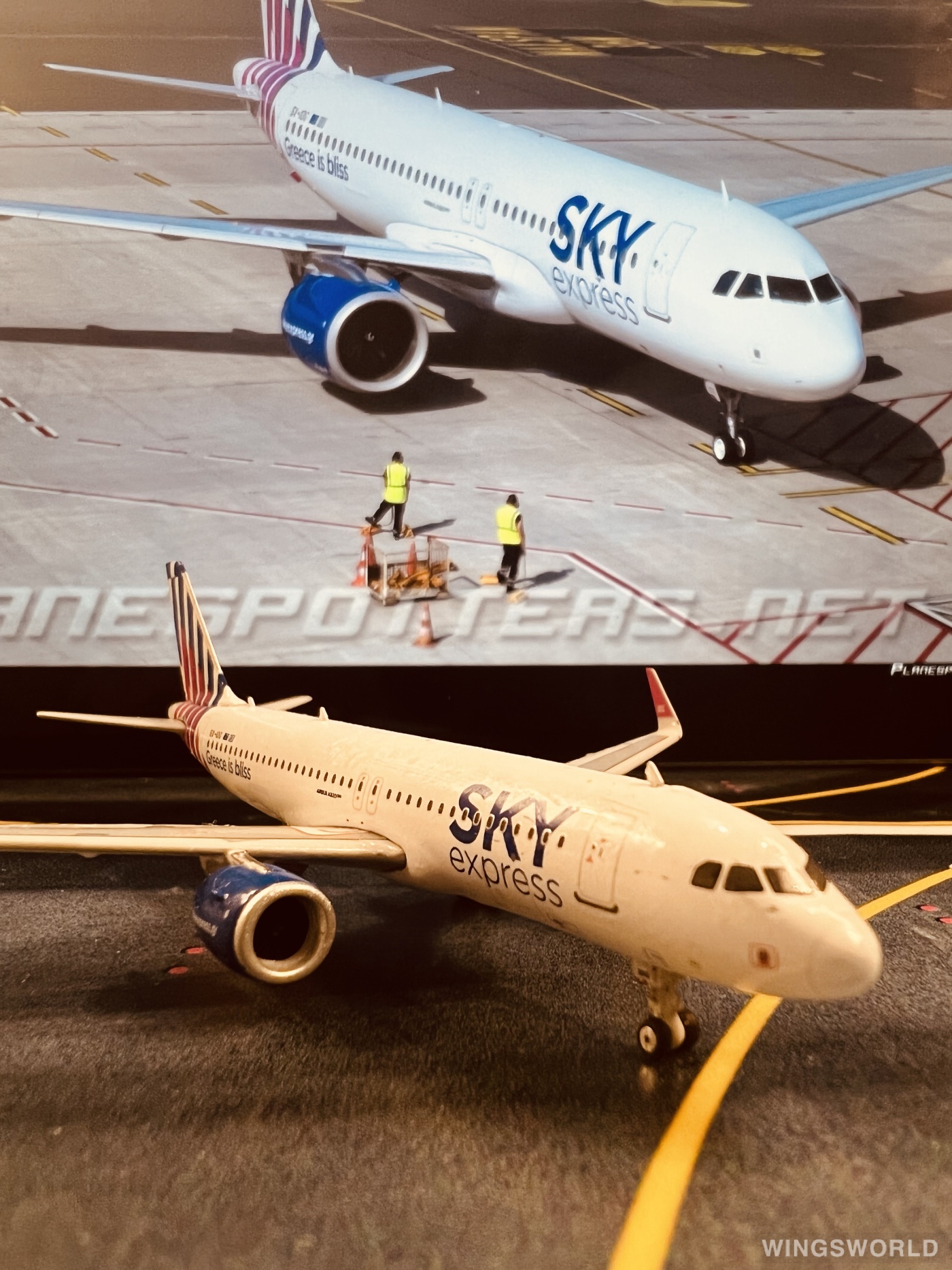 Phoenix 1:400 PH11704 Sky Express 天空快运 Airbus A320neo SX-IOG