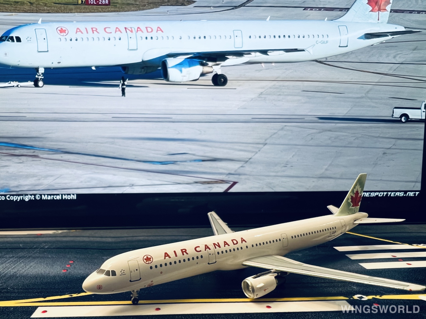 AeroClassics 1:400 AC19186 Air Canada 加拿大航空 Airbus A321 C-GIUF