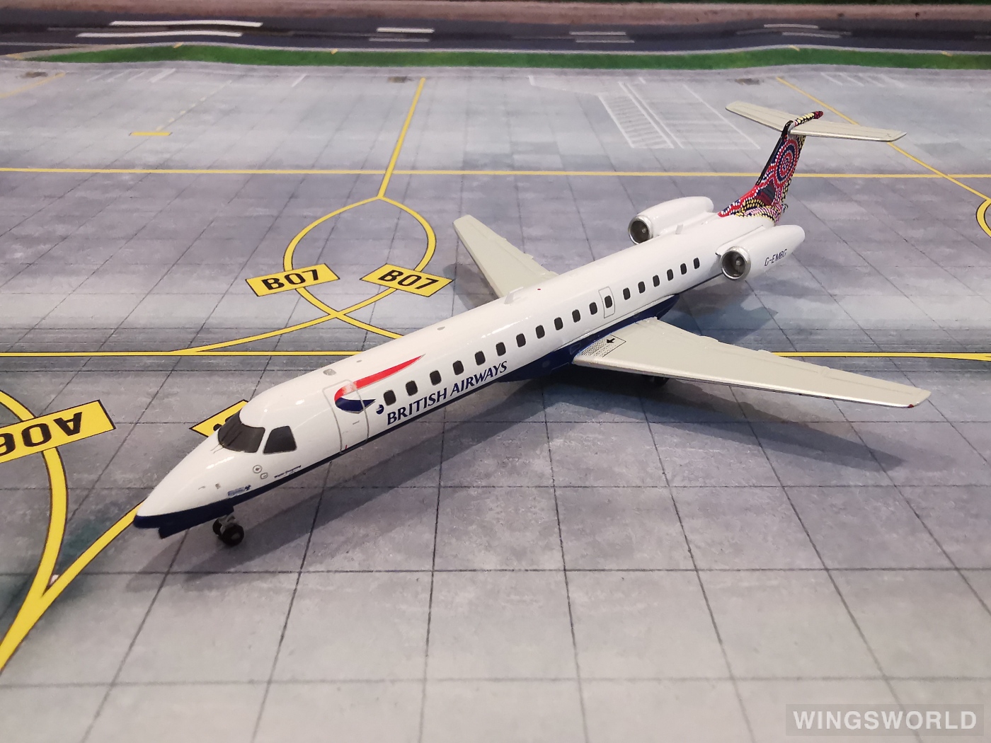 Inflight200 1:200 Embraer ERJ-145 British Airways 英国航空