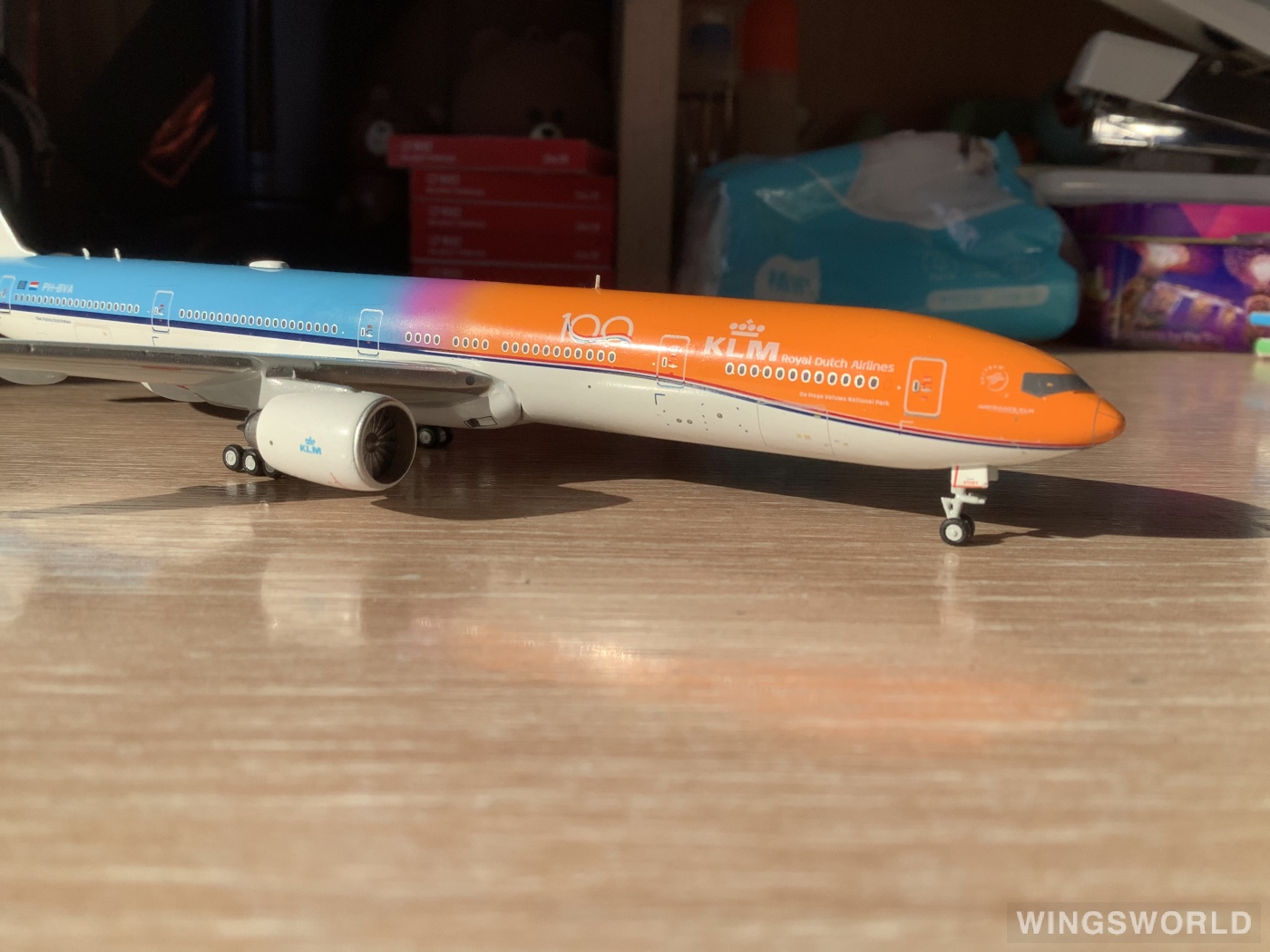 Geminijets 1:400 GJKLM1905 KLM 荷兰皇家航空 Boeing 777-300ER PH-BVA