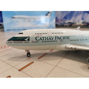 Cathay Pacific 国泰航空 Boeing 747-400 B-HUI  BBOX2536 JC Wings 1:200