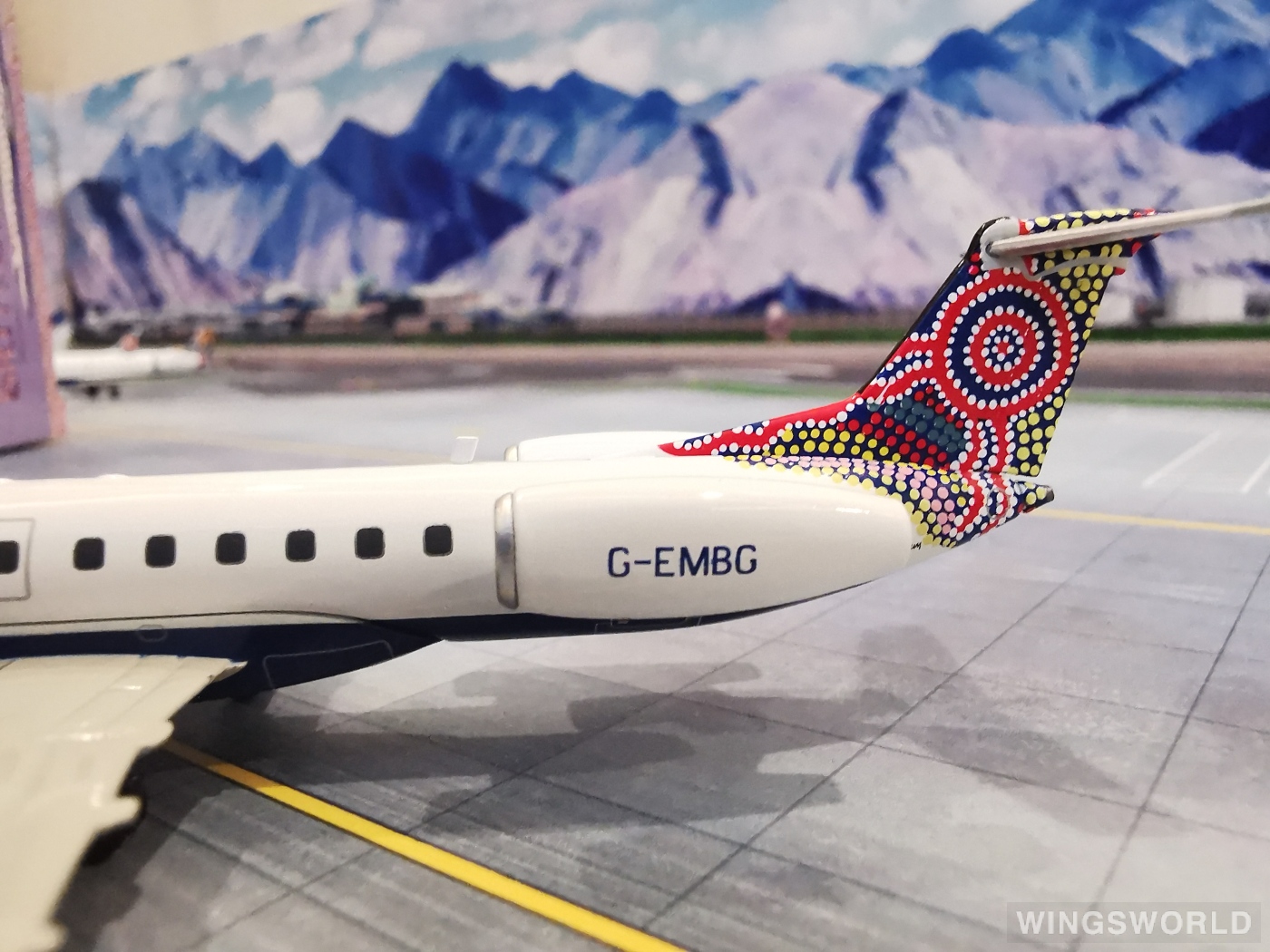 1/200 inflight British Airways EMB-145Ω